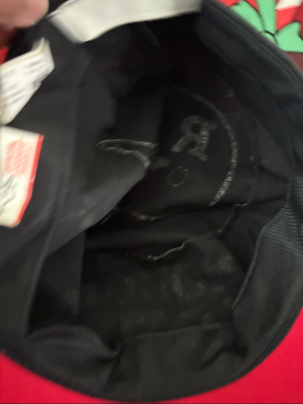 VTG Starter Rough Riders Black & Red Baseball Cap - Picture 7 of 7